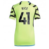 Camiseta Arsenal Declan Rice #41 Segunda Equipación Replica 2023-24 para mujer mangas cortas
